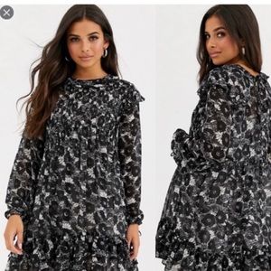 (4 for $20) FREE PEOPLE These Dreams Mini Dress Sz M